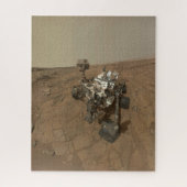 Curiosity Rover op het oppervlak van Mars. Legpuzzel (Verticaal)