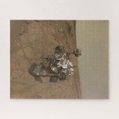 Curiosity Rover op het oppervlak van Mars. Legpuzzel (Horizontaal)