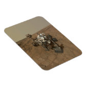 Curiosity Rover op het oppervlak van Mars. Magneet (Rechterzijde)