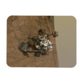 Curiosity Rover op het oppervlak van Mars. Magneet (Horizontaal)