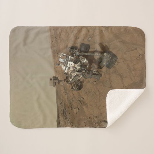 Curiosity Rover op het oppervlak van Mars. Sherpa Deken (Voorkant (horizontaal))