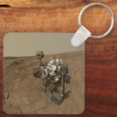 Curiosity Rover op het oppervlak van Mars. Sleutelhanger (Achterkant)