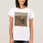 Curiosity Rover op het oppervlak van Mars. T-shirt (Voorkant)