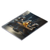 Curious Apes Notitieboek (Linkerzijde)