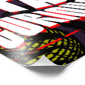 Curious Aura — Modern Minimal Poster (Hoek)