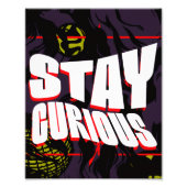 Curious Aura — Modern Minimal Poster (Voorkant)