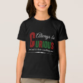 Curious B Tri-Blend Shirt (Voorkant)