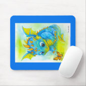 Curious Baby Dragon Muismat (Met muis)