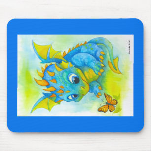 Curious Baby Dragon Muismat