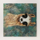 Curious Baby Llama - Sweet - Legpuzzel (Horizontaal)