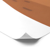 Curious Capybara Portrait Poster (Hoek)