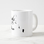 Curious Cat Ink Portrait Mok (Voorkant rechts)