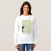 Curious Cat Playera Trui (Voorkant volledig)