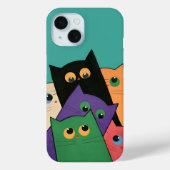 Curious Cats Case-Mate iPhone Case (Achterkant)