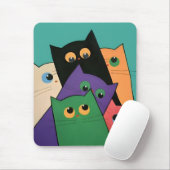 Curious Cats Muismat (Met muis)