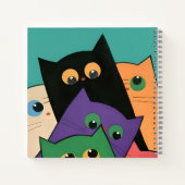 Curious Cats Notitieboek (Achterkant)