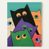 Curious Cats Planner (Achterkant)
