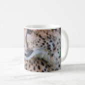 CURIOUS CHEETAH KOFFIEMOK (Voorkant rechts)