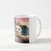 Curious Chipmunk Verzamelnoten - Natuur-geïnspiree Koffiemok (Voorkant rechts)