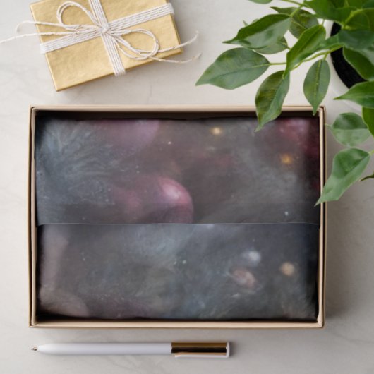 Curious Christmas Tree Kat Decoupage Tissuepapier (Geschenk)