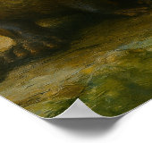 Curious Company – Otter Family On The Rocks beroem Poster (Hoek)