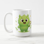 Curious Explorer Monster Kids Mug Koffiemok (Links)