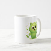 Curious Explorer Monster Kids Mug Koffiemok (Voorkant rechts)