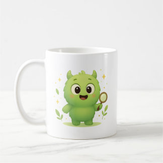 Curious Explorer Monster Kids Mug Koffiemok