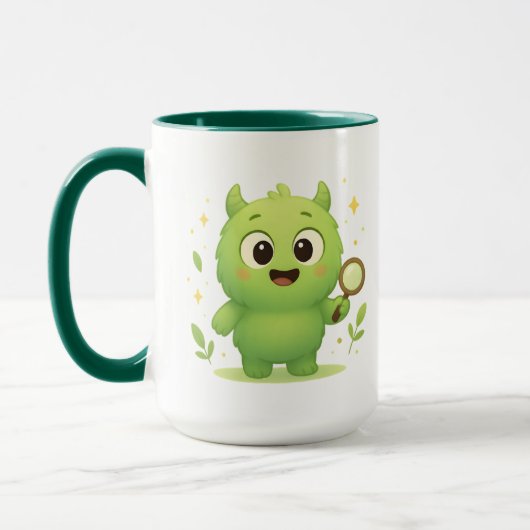 Curious Explorer Monster Kids Mug Mok (Links)