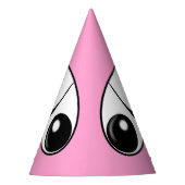 Curious Eyes Funny Party Pet Feesthoedjes (Voorkant)