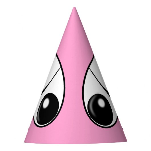 Curious Eyes Funny Party Pet Feesthoedjes (Voorkant)