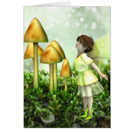 Curious Fairy - Fairy and Toadstools