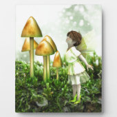 Curious Fairy - Fairy and Toadstools Fotoplaat (Voorkant)