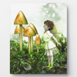 Curious Fairy - Fairy and Toadstools Fotoplaat