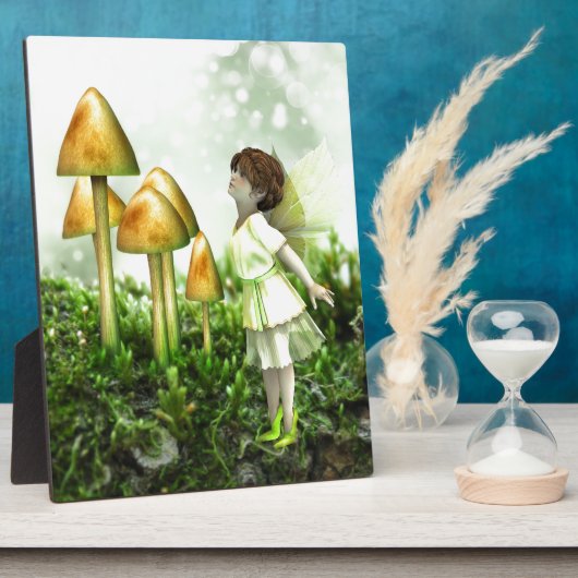 Curious Fairy - Fairy and Toadstools Fotoplaat (Zijkant)