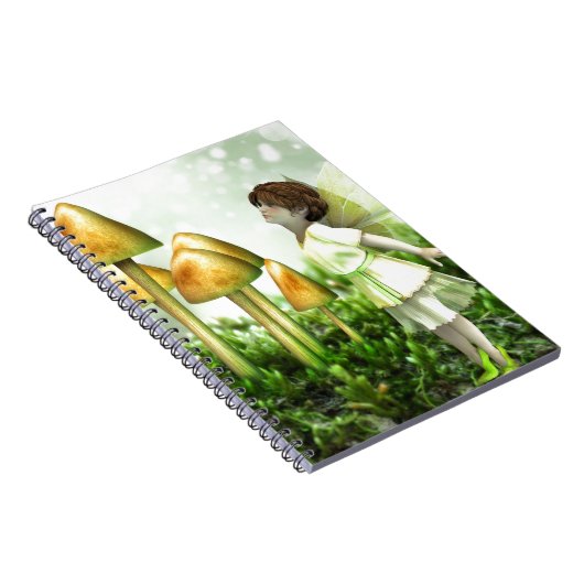 Curious Fairy - Fairy and Toadstools Notitieboek (Rechterzijde)