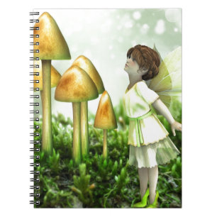 Curious Fairy - Fairy and Toadstools Notitieboek