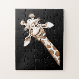 Curious Giraffe Funny Zoo Animal Costume Gift Legpuzzel