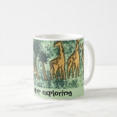 Curious Giraffes Mug Koffiemok (Voorkant rechts)