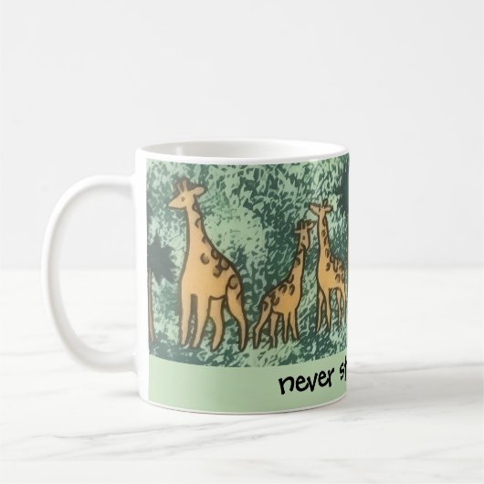 Curious Giraffes Mug Koffiemok (Links)