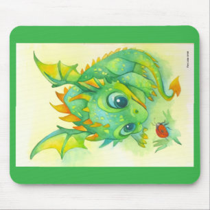 Curious Green Dragon Muismat