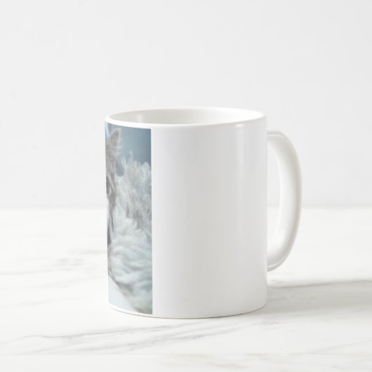 Curious Keeno Coffee Mok (Voorkant rechts)