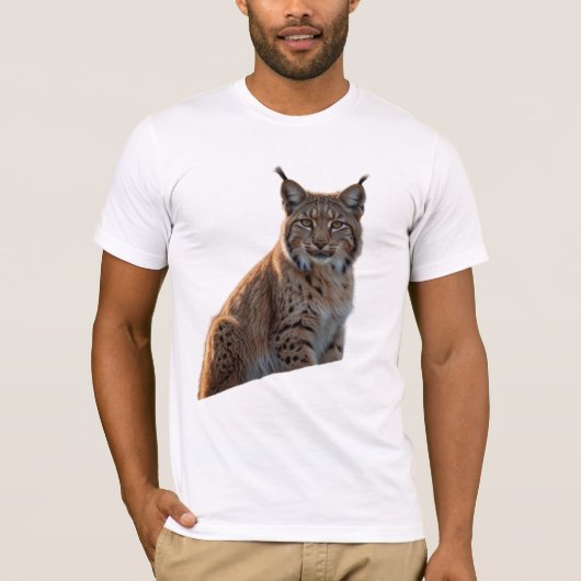Curious Lynx T-shirt (Voorkant)