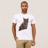 Curious Lynx T-shirt (Voorkant volledig)