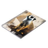 Curious Meerkat | Notebook Journal Notitieboek (Linkerzijde)