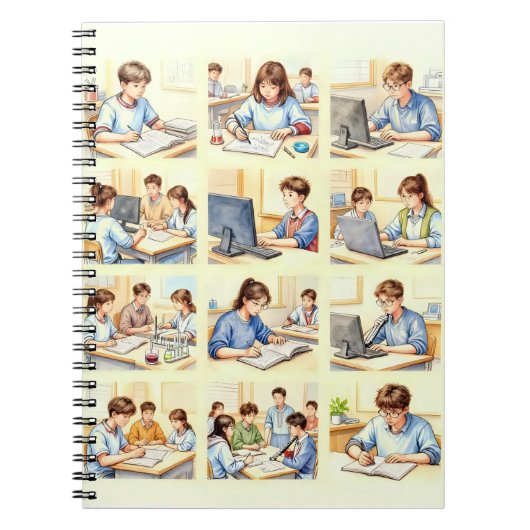 Curious Minds school Notitieboek (Voorkant)