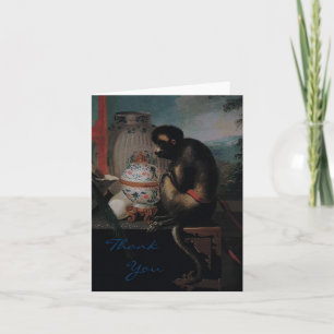 Curious Monkey ~ Kaart / Uitnodigingen