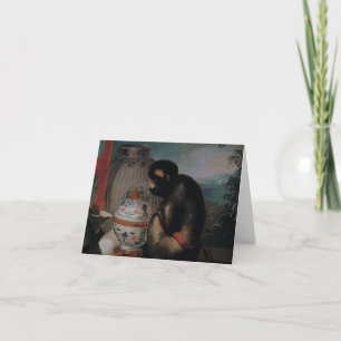 Curious Monkey ~ Kaart / Uitnodigingen