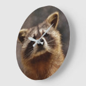 Curious Raccoon Grote Klok (Hoek)
