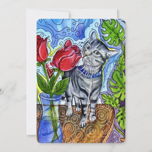 Curious Spirit Feestdagenkaart (Voorkant)